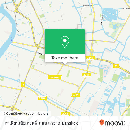 กาเดียนเนีย คอฟฟี่, ถนน ลาซาล map