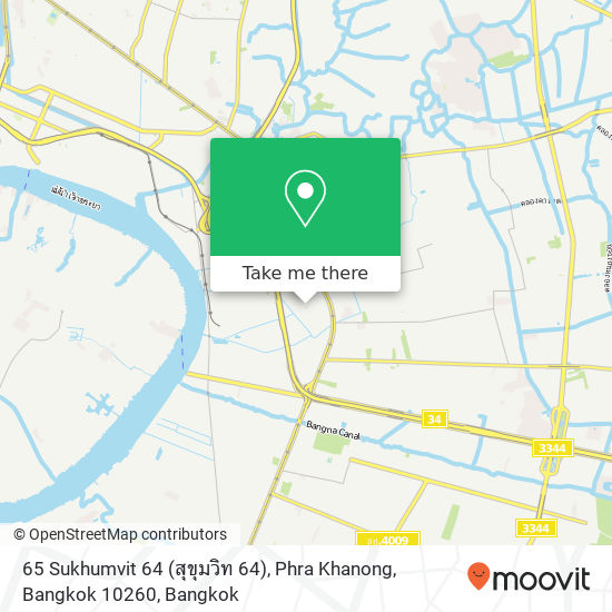 65 Sukhumvit 64 (สุขุมวิท 64), Phra Khanong, Bangkok 10260 map