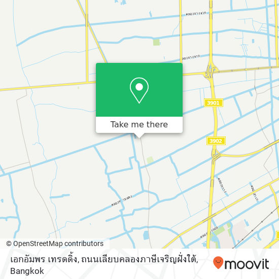 เอกอัมพร เทรดดิ้ง, ถนนเลียบคลองภาษีเจริญฝั่งใต้ map