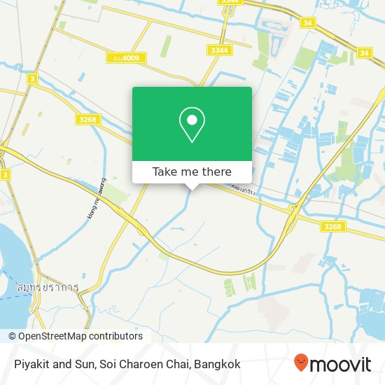 Piyakit and Sun, Soi Charoen Chai map