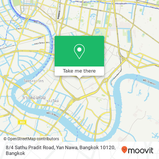8 / 4 Sathu Pradit Road, Yan Nawa, Bangkok 10120 map