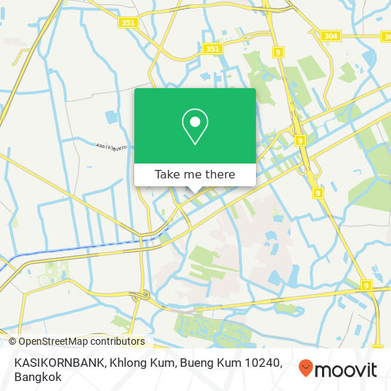 KASIKORNBANK, Khlong Kum, Bueng Kum 10240 map