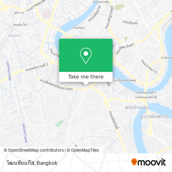 วัฒนชัยแก๊ส map