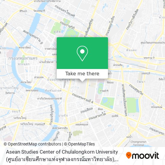 Asean Studies Center of Chulalongkorn University (ศูนย์อาเซียนศึกษาแห่งจุฬาลงกรณ์มหาวิทยาลัย) map