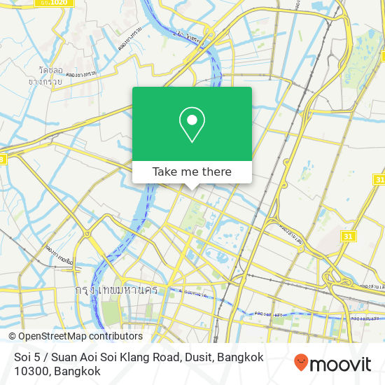 Soi 5 / Suan Aoi Soi Klang Road, Dusit, Bangkok 10300 map