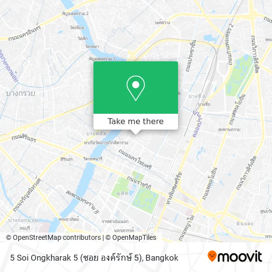 5 Soi Ongkharak 5 (ซอย องค์รักษ์ 5) map