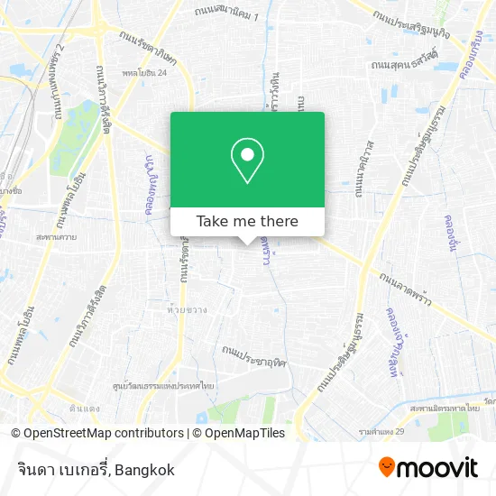 จินดา เบเกอรี่ map