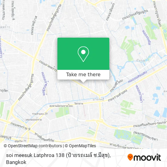 soi meesuk Latphroa 138 (ป้ายรถเมล์ ซ.มีสุข) map