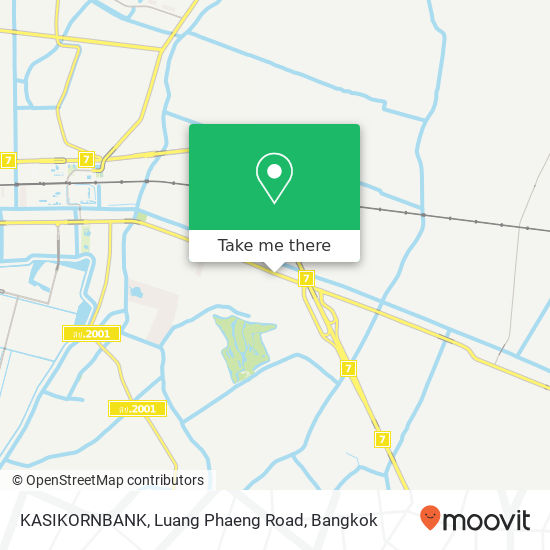 KASIKORNBANK, Luang Phaeng Road map