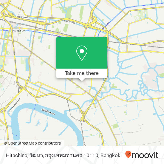 Hitachino, วัฒนา, กรุงเทพมหานคร 10110 map