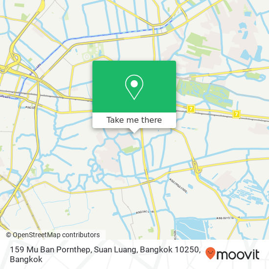 159 Mu Ban Pornthep, Suan Luang, Bangkok 10250 map