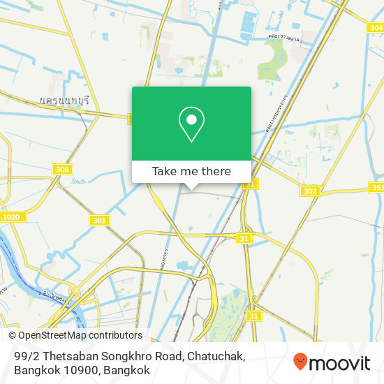 99 / 2 Thetsaban Songkhro Road, Chatuchak, Bangkok 10900 map