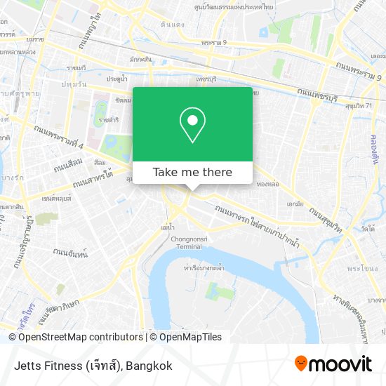 Jetts Fitness (เจ็ทส์) map