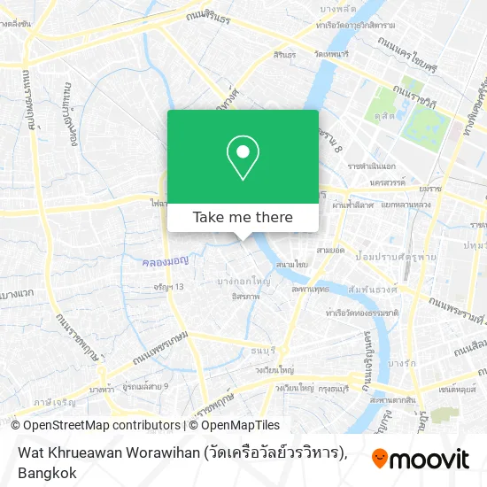 Wat Khrueawan Worawihan (วัดเครือวัลย์วรวิหาร) map