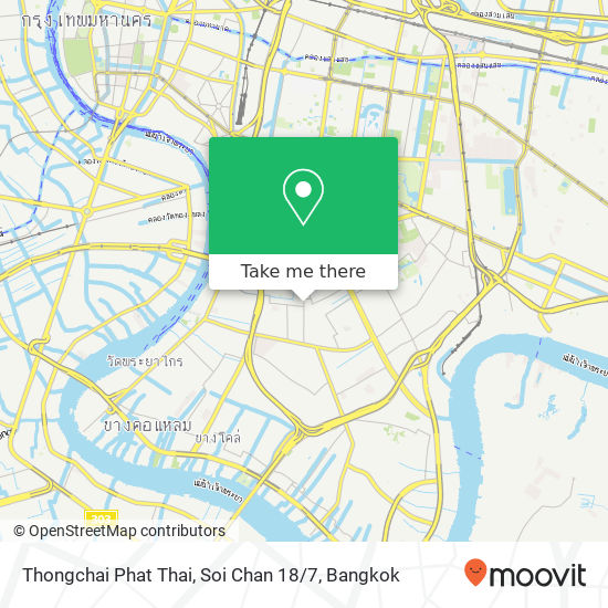 Thongchai Phat Thai, Soi Chan 18 / 7 map