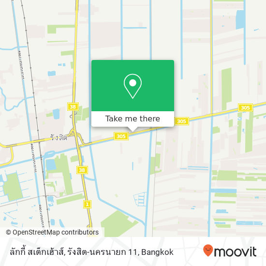 ลักกี้ สเต็กเฮ้าส์, รังสิต-นครนายก 11 map