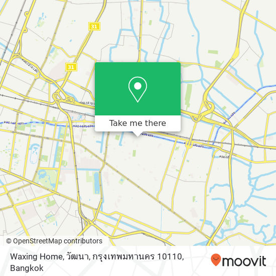 Waxing Home, วัฒนา, กรุงเทพมหานคร 10110 map