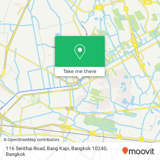 116 Serithai Road, Bang Kapi, Bangkok 10240 map