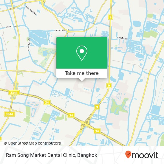 Ram Song Market Dental Clinic map