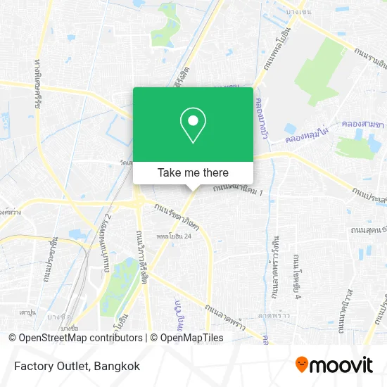 Factory Outlet map