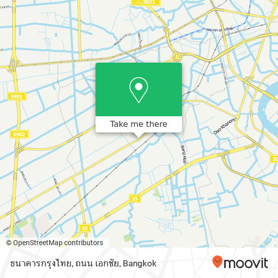 ธนาคารกรุงไทย, ถนน เอกชัย map