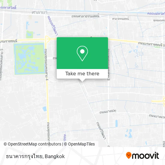 ธนาคารกรุงไทย map