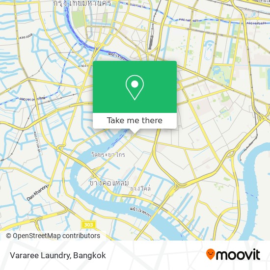 Vararee Laundry map