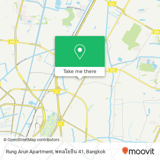 Rung Arun Apartment, พหลโยธิน 41 map