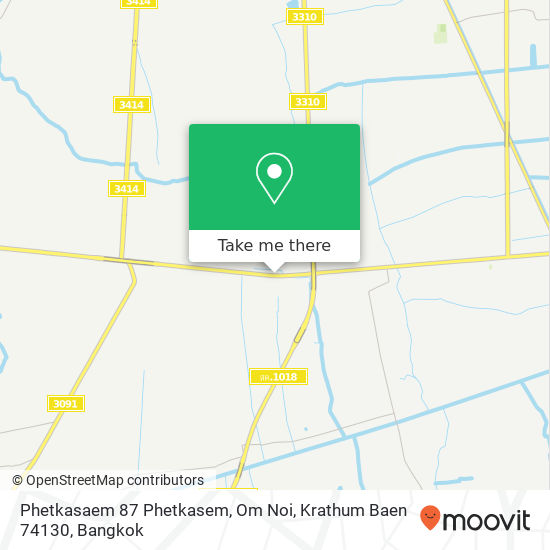 Phetkasaem 87 Phetkasem, Om Noi, Krathum Baen 74130 map