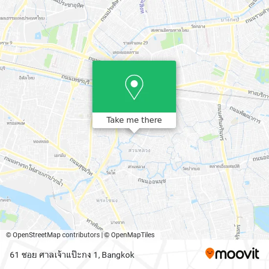 61 ซอย ศาลเจ้าแป๊ะกง 1 map
