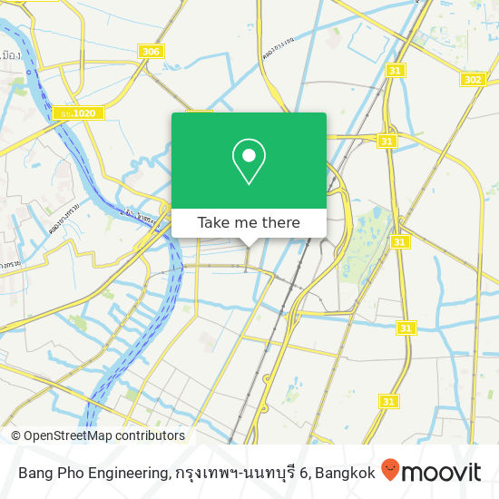 Bang Pho Engineering, กรุงเทพฯ-นนทบุรี 6 map