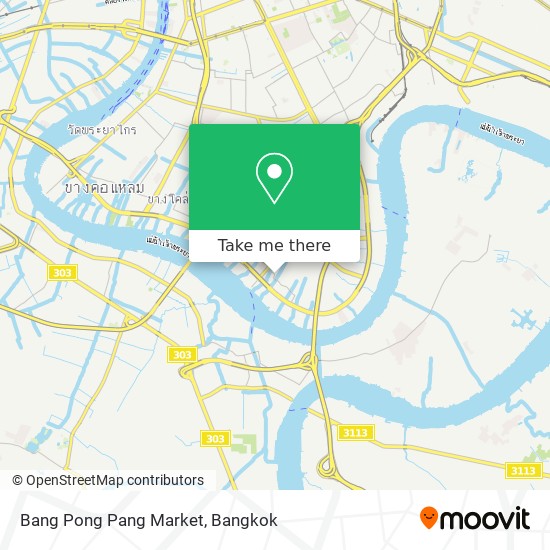 Bang Pong Pang Market map