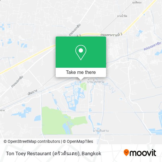 Ton Toey Restaurant (ครัวต้นเตย) map