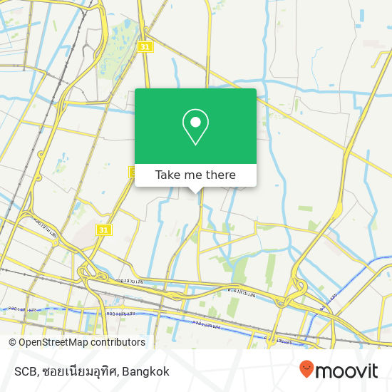 SCB, ซอยเนียมอุทิศ map