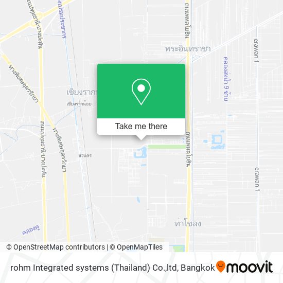 rohm Integrated systems (Thailand) Co.,ltd map
