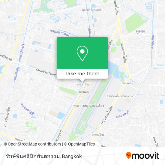 รักษ์ฟันคลินิกทันตกรรม map