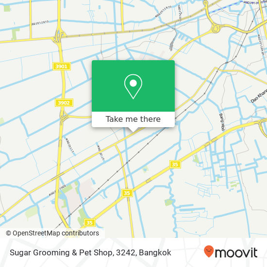 Sugar Grooming & Pet Shop, 3242 map