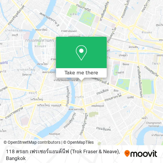 118 ตรอก เฟรเซอร์แอนด์นีฟ (Trok Fraser & Neave) map