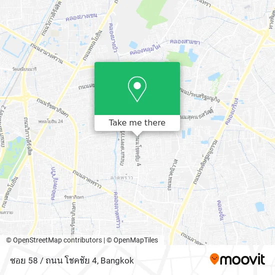 ซอย 58 / ถนน โชคชัย 4 map
