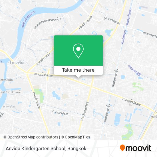 Anvida Kindergarten School map