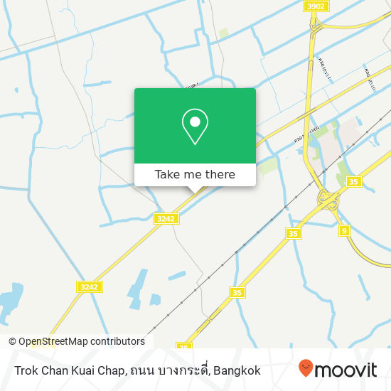 Trok Chan Kuai Chap, ถนน บางกระดี่ map