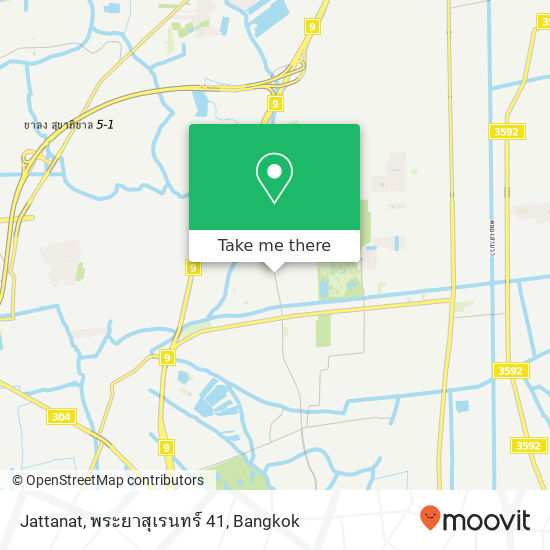 Jattanat, พระยาสุเรนทร์ 41 map