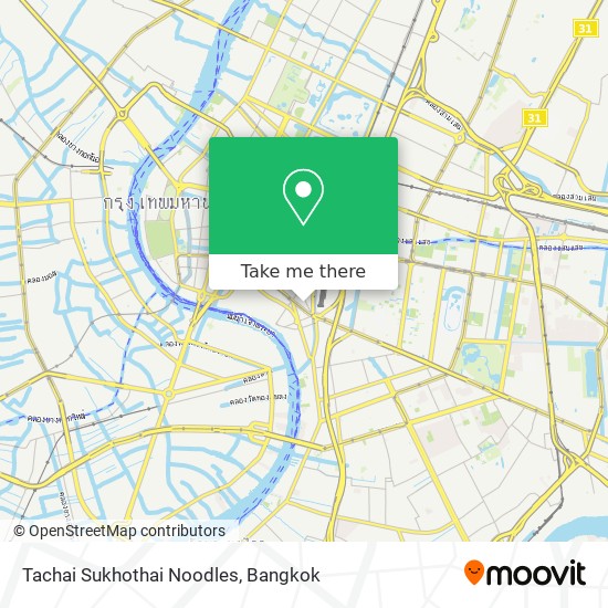 Tachai Sukhothai Noodles map