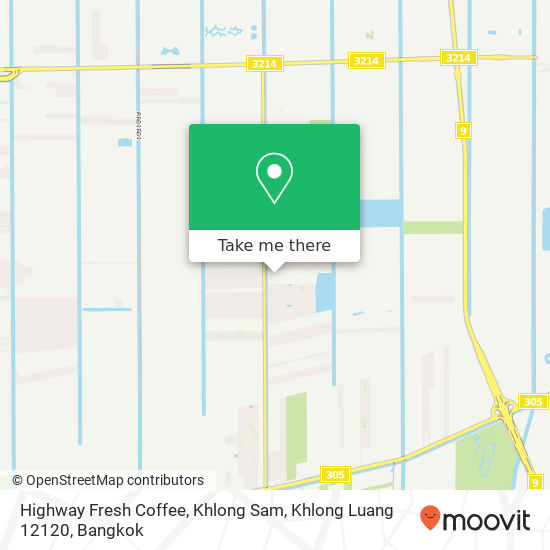 Highway Fresh Coffee, Khlong Sam, Khlong Luang 12120 map