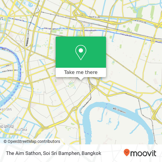 The Aim Sathon, Soi Sri Bamphen map