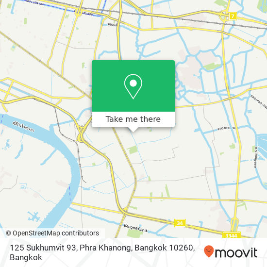 125 Sukhumvit 93, Phra Khanong, Bangkok 10260 map