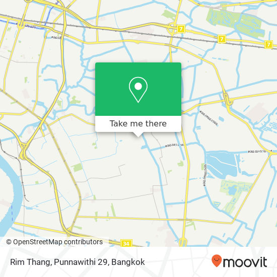 Rim Thang, Punnawithi 29 map