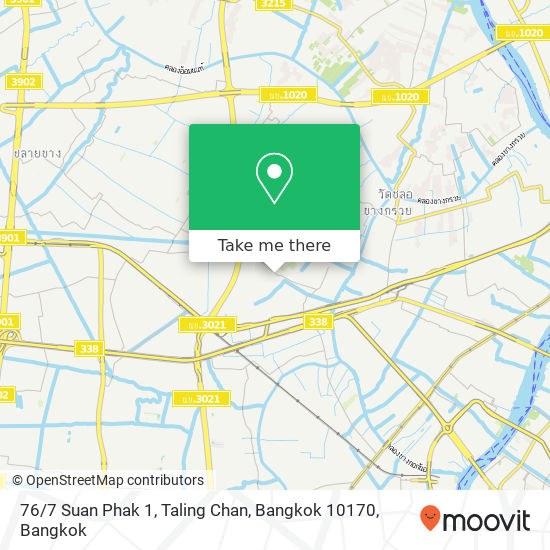 76 / 7 Suan Phak 1, Taling Chan, Bangkok 10170 map