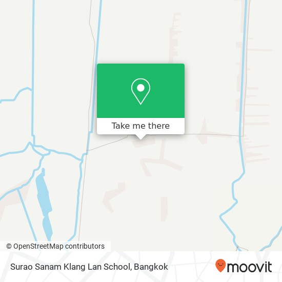 Surao Sanam Klang Lan School, Khlong Sip, Nong Chok 10530 map