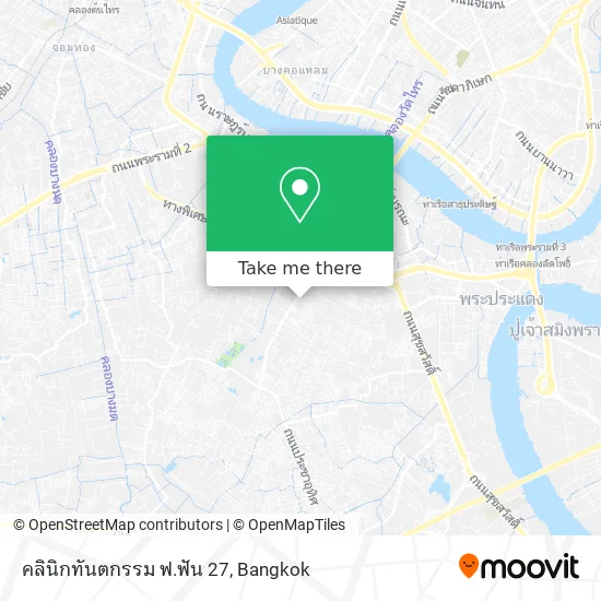 คลินิกทันตกรรม ฟ.ฟัน 27 map